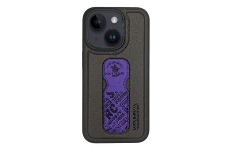 Santa Barbara Polo Racquet Club iPhone 15 Blaise Stand Kapak - Mor