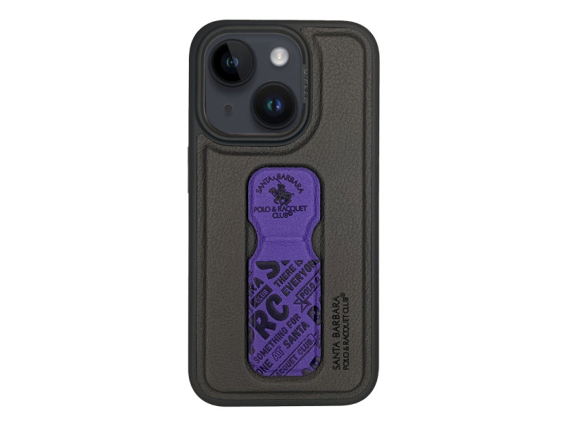 Santa Barbara Polo Racquet Club iPhone 15 Blaise Stand Kapak - Mor