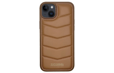 Santa Barbara Polo Racquet Club iPhone 15 Clyde Stand Kapak - Kahverengi