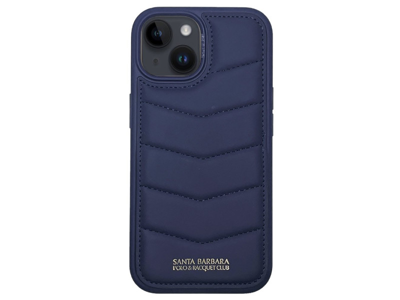 Santa Barbara Polo Racquet Club iPhone 15 Clyde Stand Kapak - Lacivert