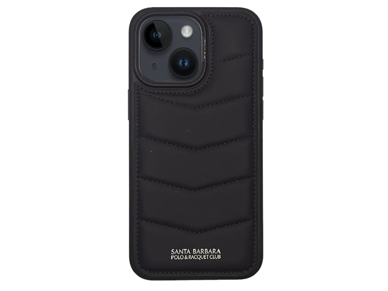 Santa Barbara Polo Racquet Club iPhone 15 Clyde Stand Kapak - Siyah