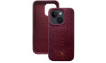 Santa Barbara Polo Racquet Club iPhone 15 Knight Deri Kapak - Kırmızı