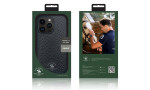 Santa Barbara Polo Racquet Club iPhone 15 Plus Knight Deri Kapak - Kırmızı