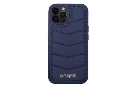 Santa Barbara Polo Racquet Club iPhone 15 Pro Max Clyde Stand Kapak - Lacivert