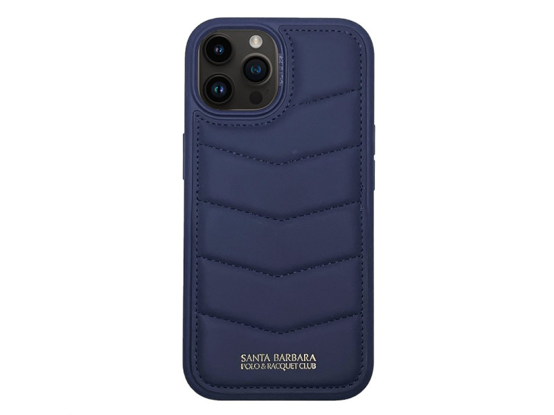 Santa Barbara Polo Racquet Club iPhone 15 Pro Max Clyde Stand Kapak - Lacivert