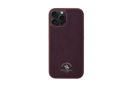 Santa Barbara Polo Racquet Club iPhone 15 Pro Max Norton Kapak - Kırmızı