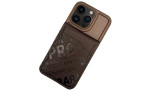 Santa Barbara Polo Racquet Club iPhone 15 Pro Max Timothy Cüzdanlı Standlı Kapak - Kahverengi