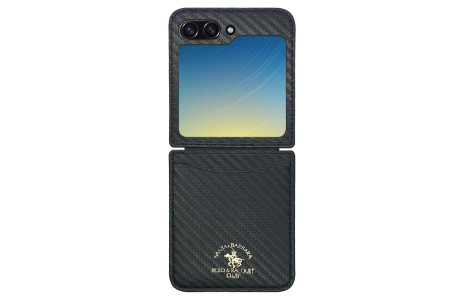 Santa Barbara Polo Racquet Club Samsung Galaxy Z Flip 5 Kent Kapak - Siyah