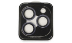 URR iPhone 14 Pro Max Rhomb Snakeskin AR Kamera Lens Koruyucu - Derin Mor