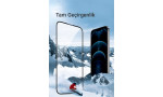URR iPhone 15 Pro 3D Curved Edge HD Cam Ekran Koruyucu - Siyah