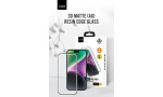 URR iPhone 15 Pro 3D Matte Antiglare Resin Edge Cam Ekran Koruyucu - Siyah