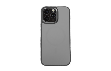 URR iPhone 15 Pro Matte Pure Glass Magsafe Kapak - Titan Gri