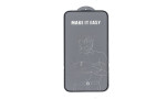 URR iPhone 15 Pro Max 3D Resin Edge Cam Ekran Koruyucu - Siyah