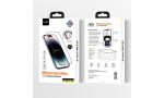 URR iPhone 15 Pro Max 3D Silikon Edge HD Cam Ekran Koruyucu - Siyah