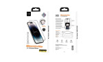 URR iPhone 15 Pro Max 3D Silikon Edge HD Cam Ekran Koruyucu - Siyah