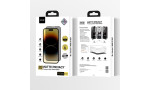 URR iPhone 15 Pro Max HD Privacy Cam Ekran Koruyucu - Siyah