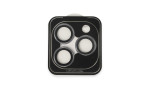 URR iPhone 15 Pro Rhomb Snakeskin AR Kamera Lens Koruyucu - Natural Grey