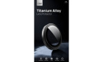 URR iPhone 15 Pro Titanium Alloy Kamera Lens Koruyucu - Natural Grey