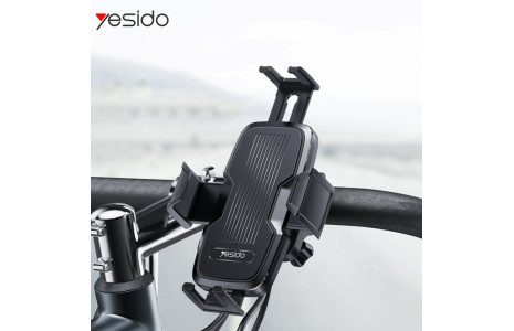 Yesido C127 Bisiklet İçin Ayarlanabilir Telefon Tutucu - Siyah