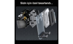 Yesido C261 Yapışkanlı 360 Derece Ayarlanabilir Araç Tutucu - Siyah