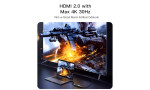 Yesido HB22 5in1 3 Adet Usb 3.0 / 1 Adet 100W Type-C ve 1 Adet 4K 30hz HDMI Çıkışlı Hub Dönüştürücü - Siyah