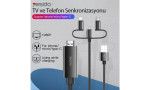 Yesido HM05 1.8m FHD 3in1 to HDMI Kablo - Siyah