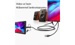 Yesido HM05 1.8m FHD 3in1 to HDMI Kablo - Siyah