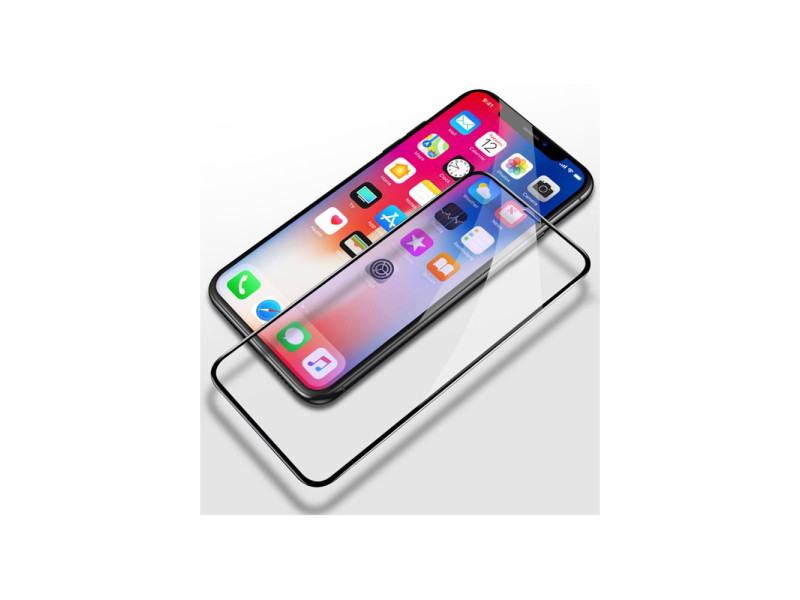Yesido iPhone 15 5D Cam Ekran Koruyucu - Siyah