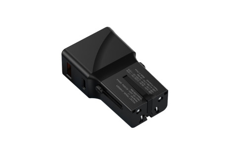 Yesido MC17 20W Type-C ve 20W Usb Çıkışlı PD Şarj Adaptörü - Siyah