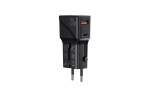 Yesido MC17 20W Type-C ve 20W Usb Çıkışlı PD Şarj Adaptörü - Siyah