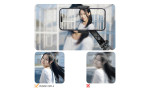 Yesido SF14 360 Derece Bluetooth 5.0 Kontrollü 75cm Selfie Gimbal - Siyah