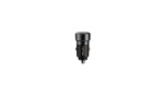 Yesido Y54 1 Adet 30W Usb / 1 Adet 30W Type-C ve 20W Type-C to Lightning Kablolu PD Hızlı Araç Şarj - Siyah