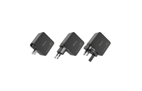 Yesido YC42 2 Adet 65W Type-C ve 1 Adet 30W Usb Çıkışlı PD GAN Şarj Adaptörü - Siyah
