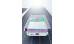 Yesido YP45 10.000 mAh 20W Dijital Göstergeli 15W Kablosuz Şarjlı Standlı Magsafe PD Hızlı Şarj Powerbank - Beyaz