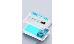 Yesido YP45 10.000 mAh 20W Dijital Göstergeli 15W Kablosuz Şarjlı Standlı Magsafe PD Hızlı Şarj Powerbank - Beyaz