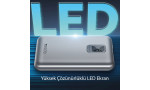 Yesido YP46 10.000 mAh 22.5W Dijital Göstergeli USB3.0 PD Hızlı Şarj Powerbank - Siyah