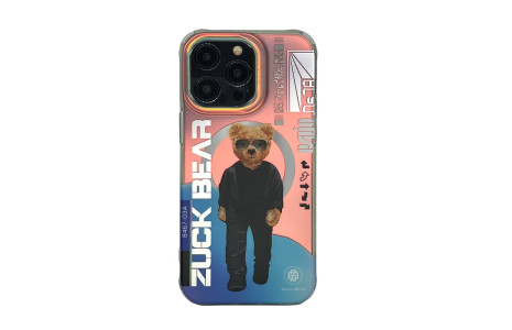 ZuckBear iPhone 15 Pro Berlin Boss Magsafe Kapak - Zwei Charm