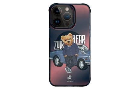 ZuckBear iPhone 15 Pro California Cool Magsafe Kapak - Car