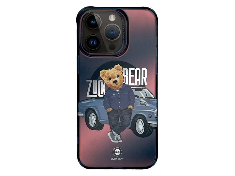 ZuckBear iPhone 15 Pro California Cool Magsafe Kapak - Car