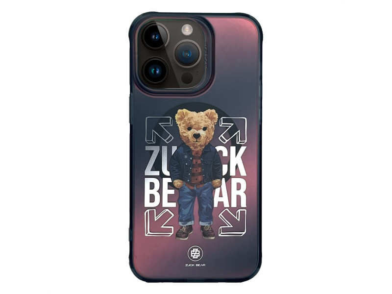 ZuckBear iPhone 15 Pro Max California Cool Magsafe Kapak - Jeans