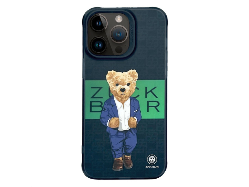 ZuckBear iPhone 15 Pro Max French Riviera Chic Kapak - Saint-Tropez Shimm