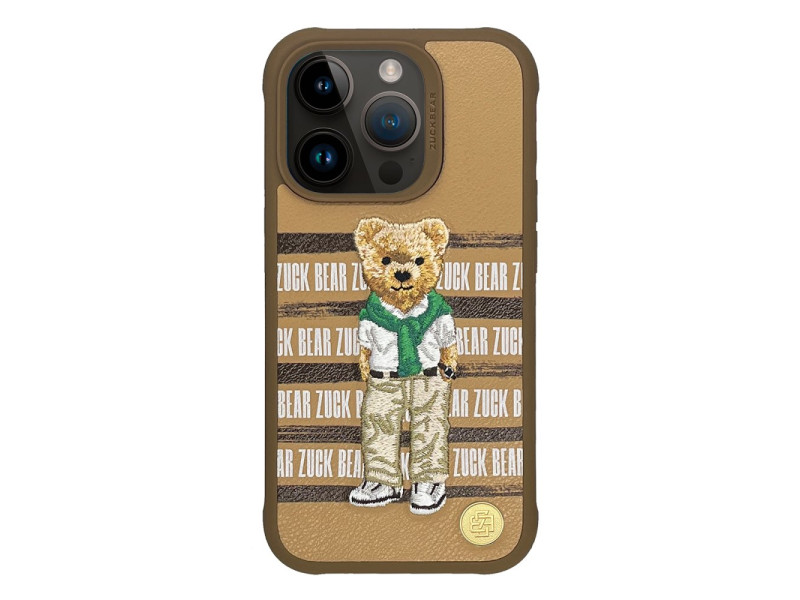 ZuckBear iPhone 15 Pro San Francisco Fortune Kapak - Golden State Bear