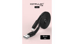 Konfulon DC02 Süper Hızlı Lightning Kablo iphone Uyumlu 1M 2.4A - Siyah