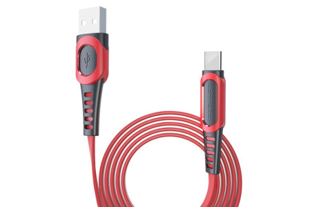 Konfulon DC03 Süper Hızlı Type-C Kablo 1M 2.4A - Kırmızı
