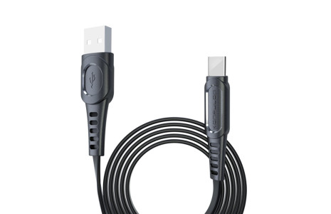 Konfulon DC03 Süper Hızlı Type-C Kablo 1M 2.4A - Siyah