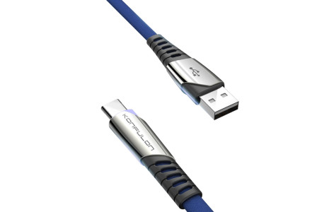 Konfulon DC18 Type-C Kablo 1M 5A - Mavi