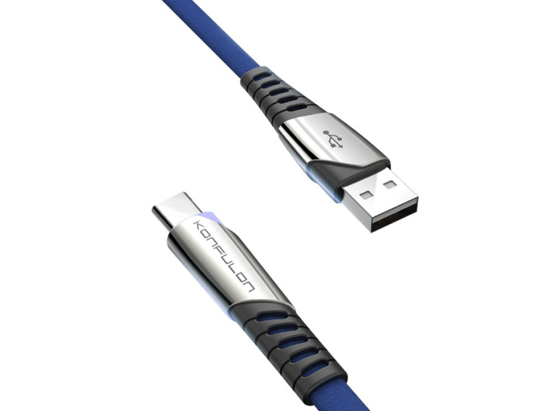 Konfulon DC18 Type-C Kablo 1M 5A - Mavi