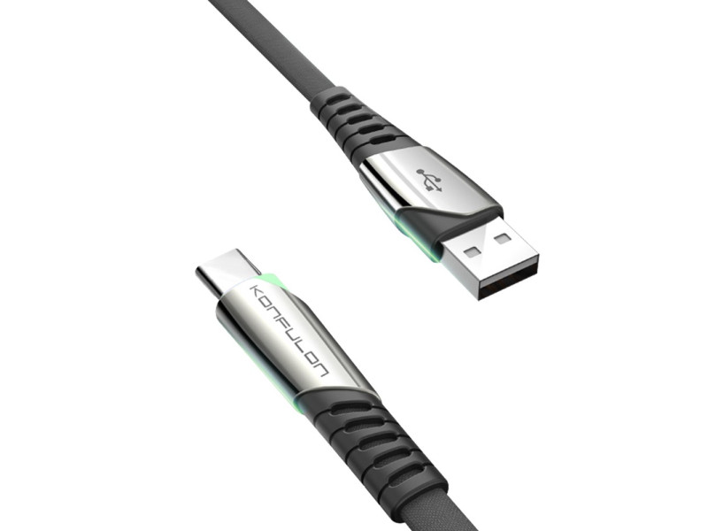 Konfulon DC18 Type-C Kablo 1M 5A - Siyah