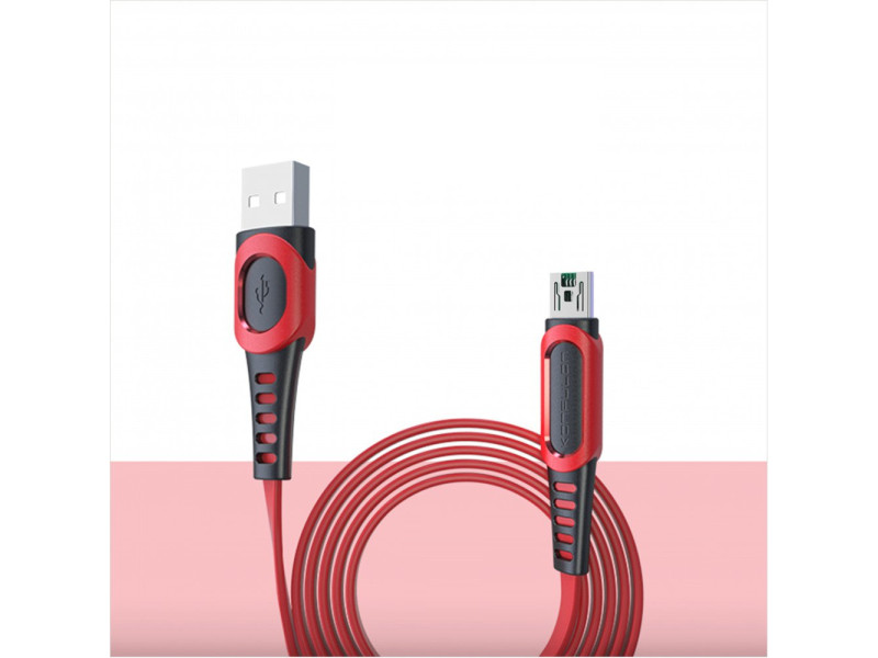 Konfulon DC24 Micro USB Kablo 1.2M 4A - Kırmızı