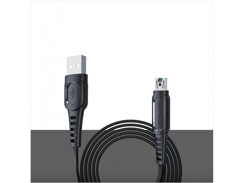 Konfulon DC24 Micro USB Kablo 1.2M 4A - Siyah